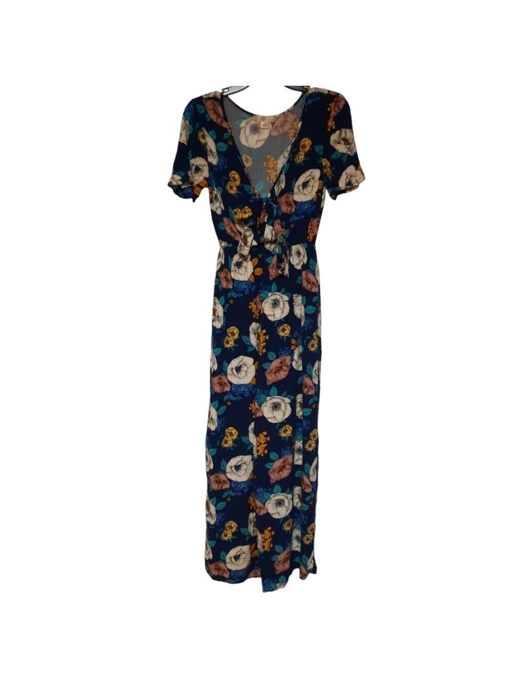 Band of Gypsies Floral Jumpsuit Size Small - Picture 1 of 5